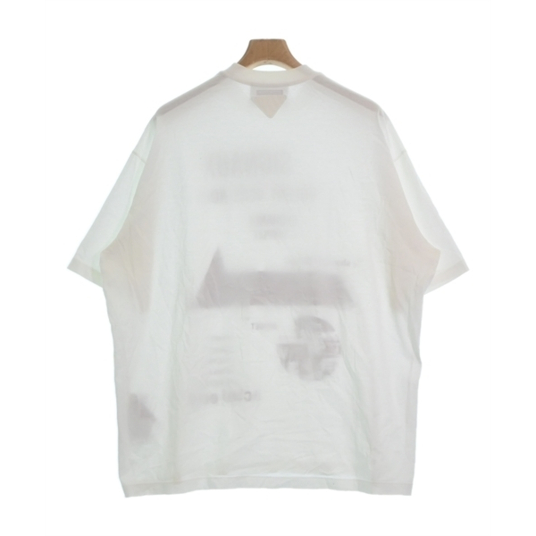 PRADA - PRADA プラダ Tシャツ・カットソー S 白 【古着】【中古 PRADA - PRADA プラダ Tシャツ・カットソー S 白 【古着】【中古