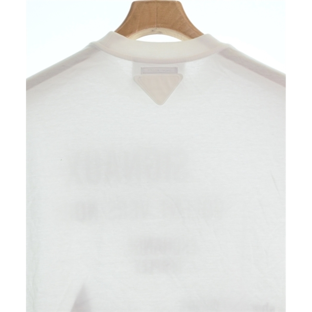 PRADA - PRADA プラダ Tシャツ・カットソー S 白 【古着】【中古 PRADA - PRADA プラダ Tシャツ・カットソー S 白 【古着】【中古