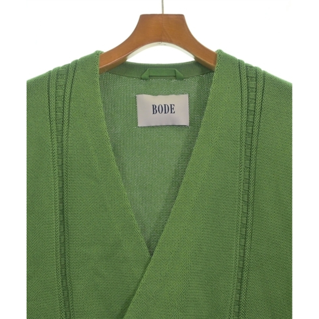 BODE ボーディ カーディガン M/L 緑 【古着】【中古】の通販 by BODE ボーディ カーディガン M/L 緑 【古着】【中古】の通販 by
