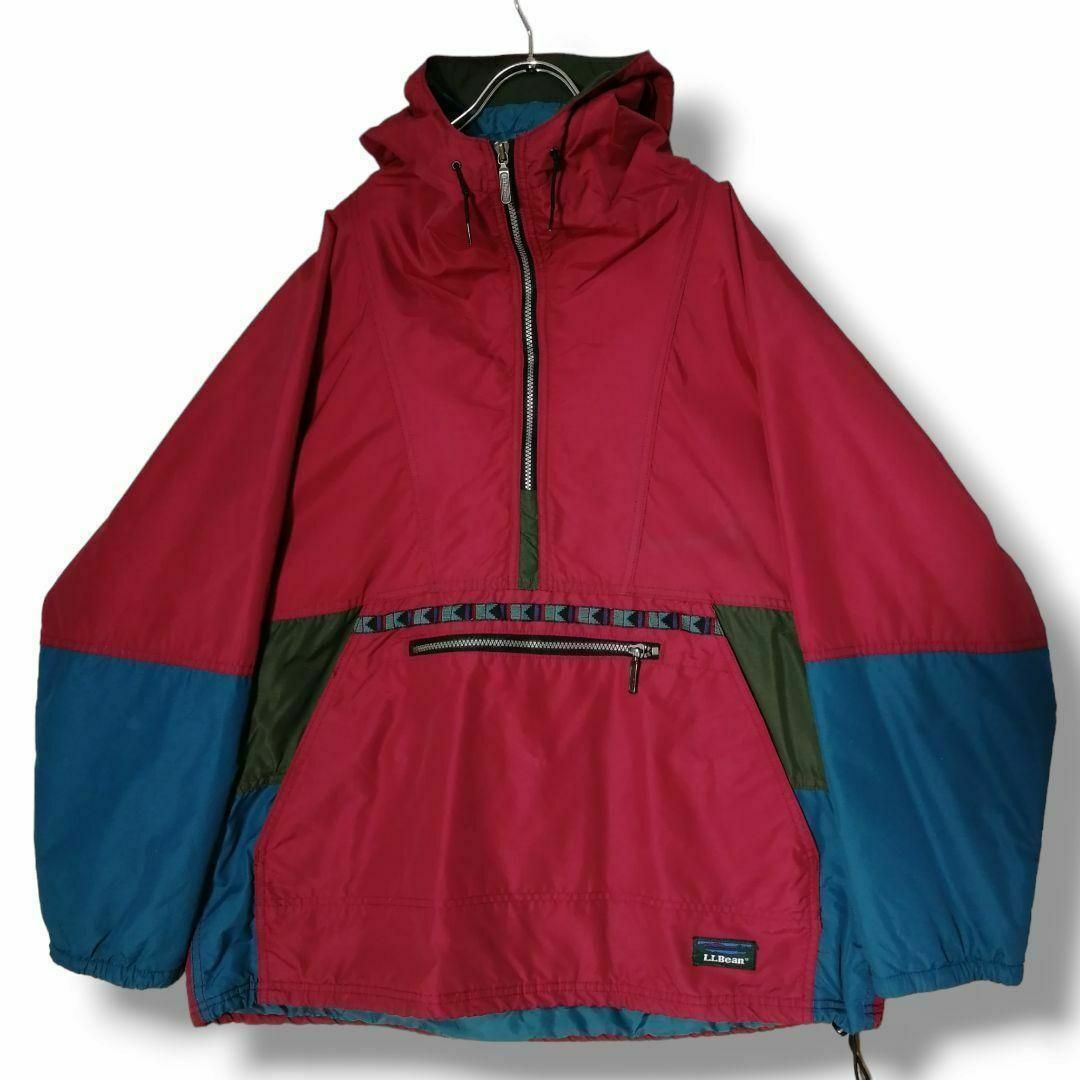 L.L.Bean - 80s USA製 エルエルビーン 中綿アノラックパーカー L.L.Bean - 80s USA製 エルエルビーン 中綿アノラックパーカー