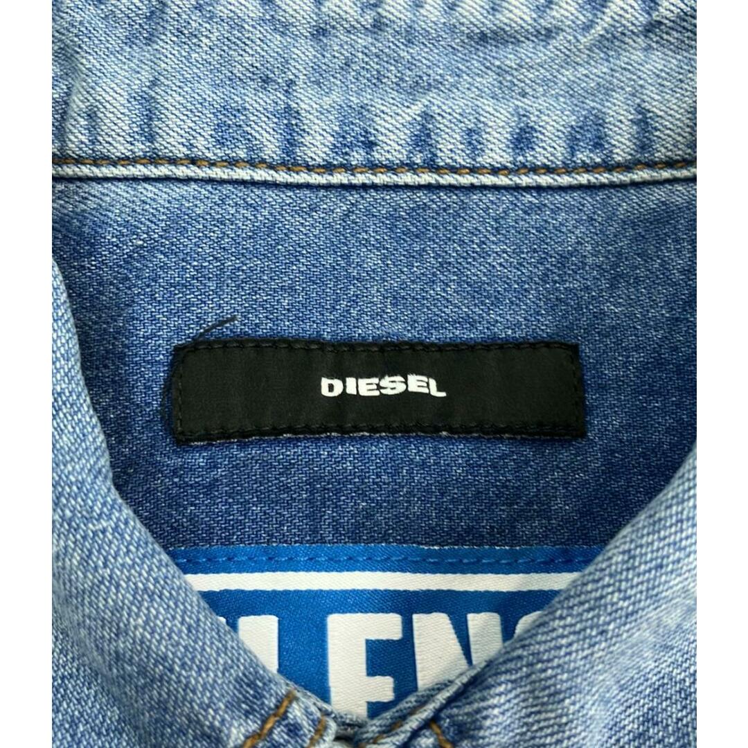 DIESEL - ディーゼル DIESEL ダメージデニムジャケット 鳥 刺繍 DIESEL - ディーゼル DIESEL ダメージデニムジャケット 鳥 刺繍