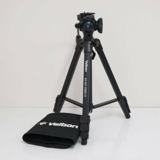 ベルボン(Velbon)のVelbon EX-547 VIDEO N ビデオ三脚 USED美品 ベルボン オイルフリュード雲台 完動品 CE4322(その他)