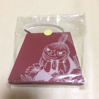 バック型メモ ムーミンのリトルミイ 新品(ノート/メモ帳/ふせん)