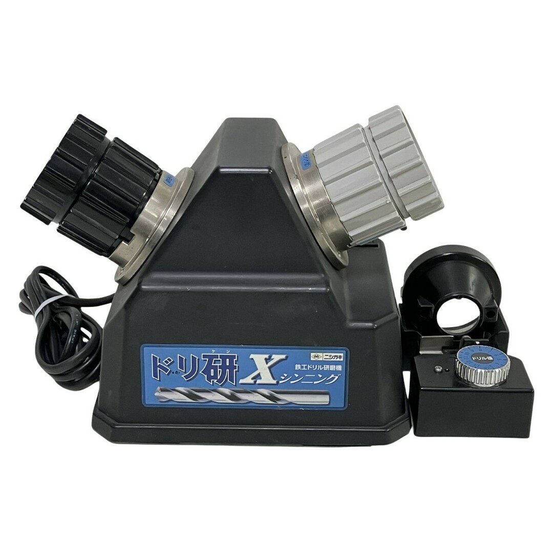 ЗЗニシガキ 100V ドリ研X 鉄工ドリル研磨機 A B チャック 刃先 ЗЗニシガキ 100V ドリ研X 鉄工ドリル研磨機 A B チャック 刃先