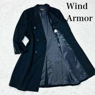 ▼3L WINDARMOR カシミヤ100% ロングコート ダブル メンズ(その他)