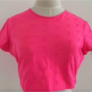 CHANEL(Tシャツ(半袖/袖なし) ・ ピンク/桃色系)のフリマ CHANEL(Tシャツ(半袖/袖なし) ・ ピンク/桃色系)のフリマ