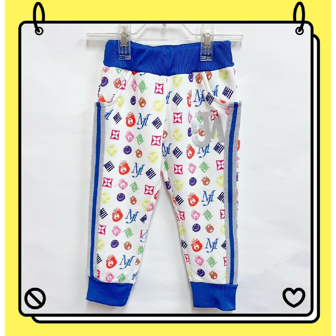 JAM(ジャム)の【JAM】総柄ジャージ パンツ 110cm キッズ/ベビー/マタニティのキッズ服男の子用(90cm~)(パンツ/スパッツ)の商品写真