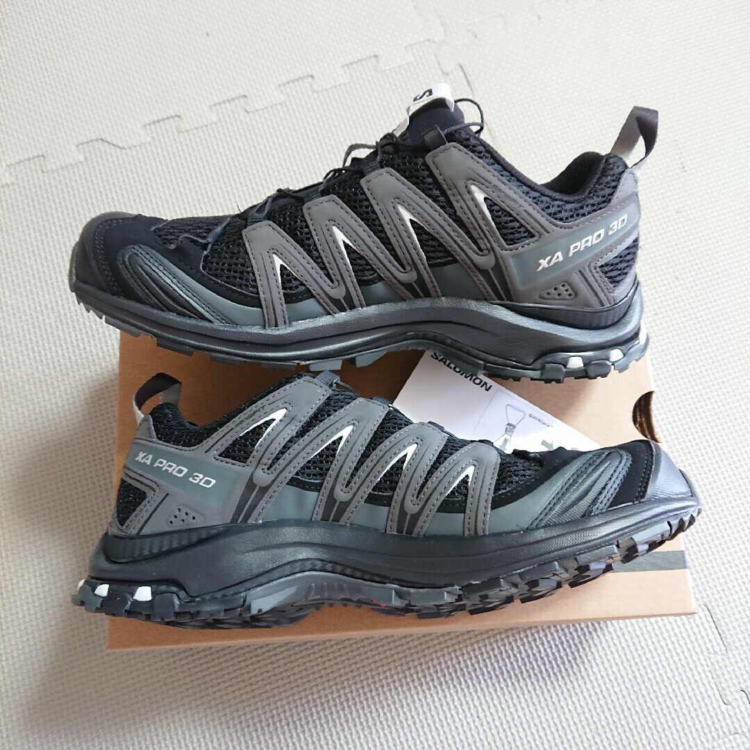 SALOMON - SALOMON サロモン XA PRO 3D チャコール グレー 27 SALOMON - SALOMON サロモン XA PRO 3D チャコール グレー 27