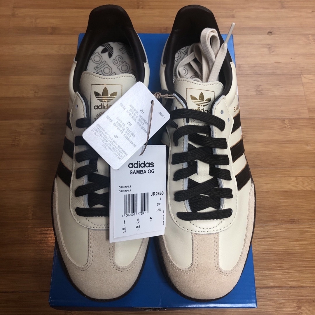 Originals(adidas) - 新品⭐️adidas SAMBA OG 26.5クリーム Originals(adidas) - 新品⭐️adidas SAMBA OG 26.5クリーム