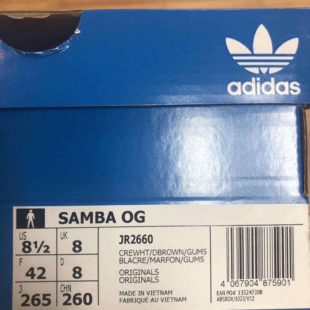 Originals(adidas) - 新品⭐️adidas SAMBA OG 26.5クリーム Originals(adidas) - 新品⭐️adidas SAMBA OG 26.5クリーム