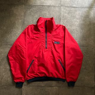 patagonia - 80s パタゴニア ハーフジップナイロンジャケット L patagonia - 80s パタゴニア ハーフジップナイロンジャケット L