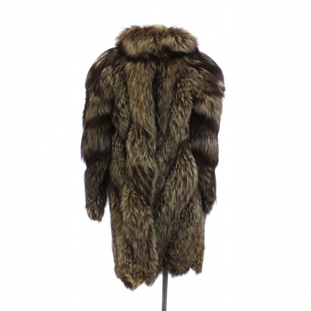 EMBA Mink Fur COAT Fur 11 Brown Leather Switching Japan MADE EMBA Mink Fur COAT Fur 11 Brown Leather Switching Japan MADE