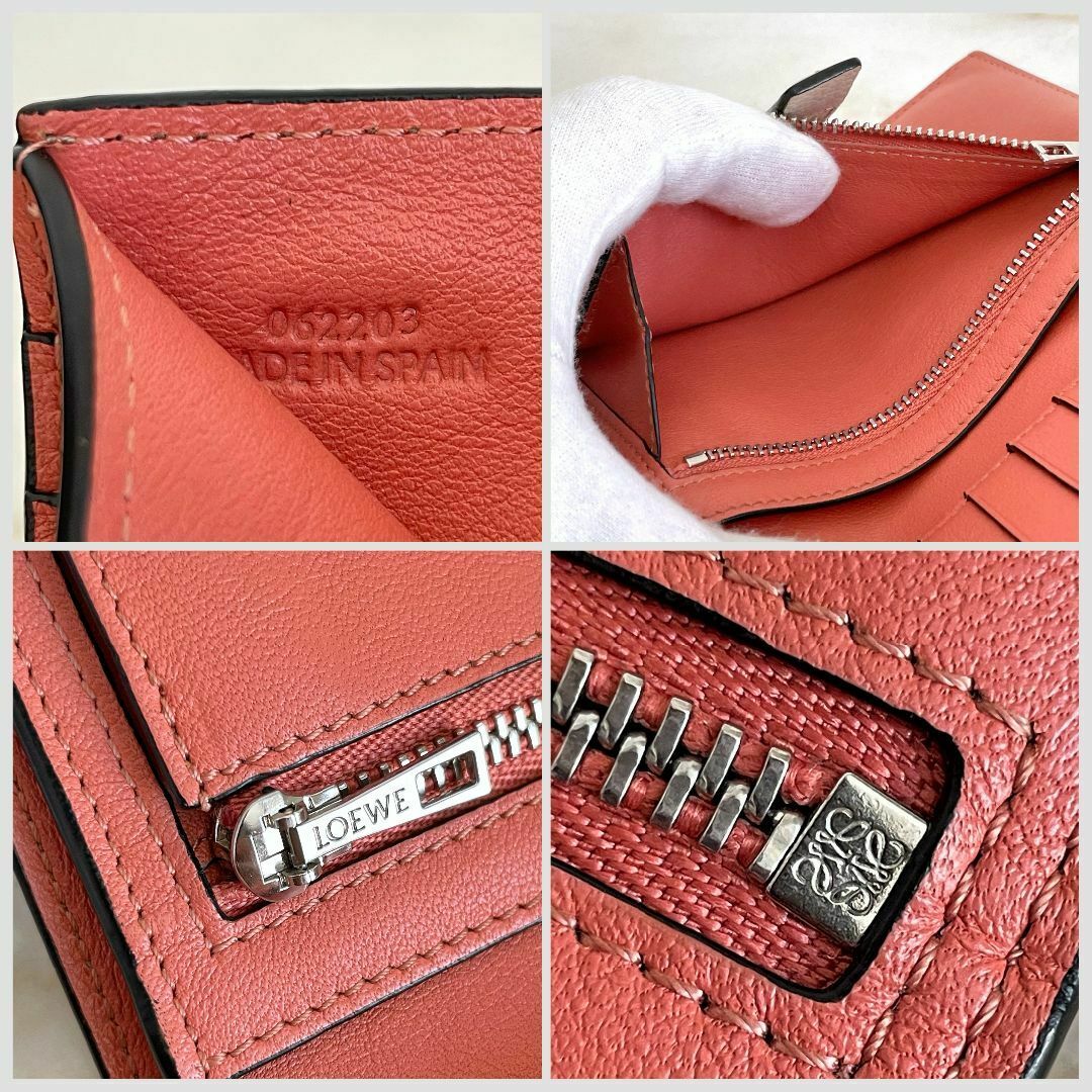 LOEWE - 極美品☆LOEWE ロエベ トライフォールド 折り財布 LOEWE - 極美品☆LOEWE ロエベ トライフォールド 折り財布