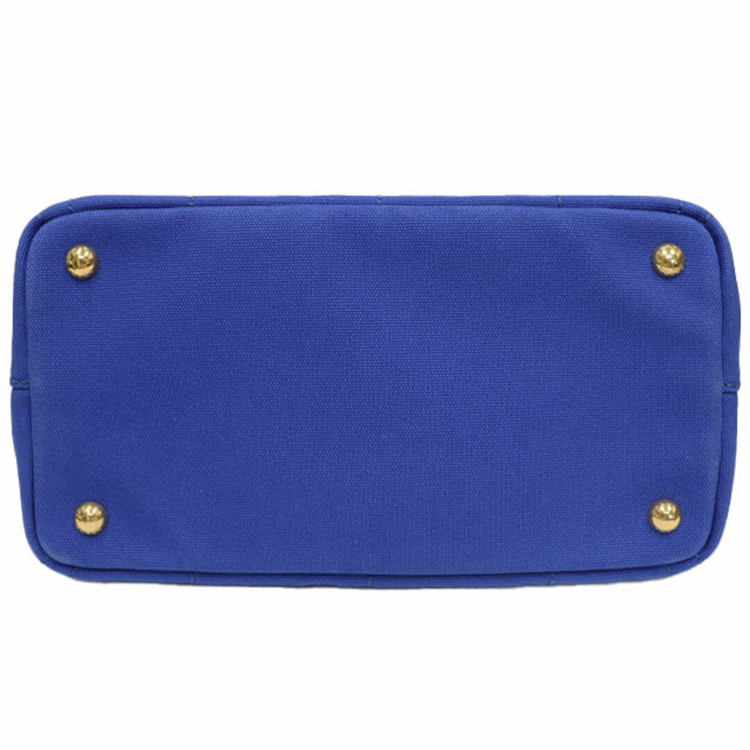 PRADA - プラダ PRADA カナパ 2way バッグ 1BG439 青 キャンバス PRADA - プラダ PRADA カナパ 2way バッグ 1BG439 青 キャンバス