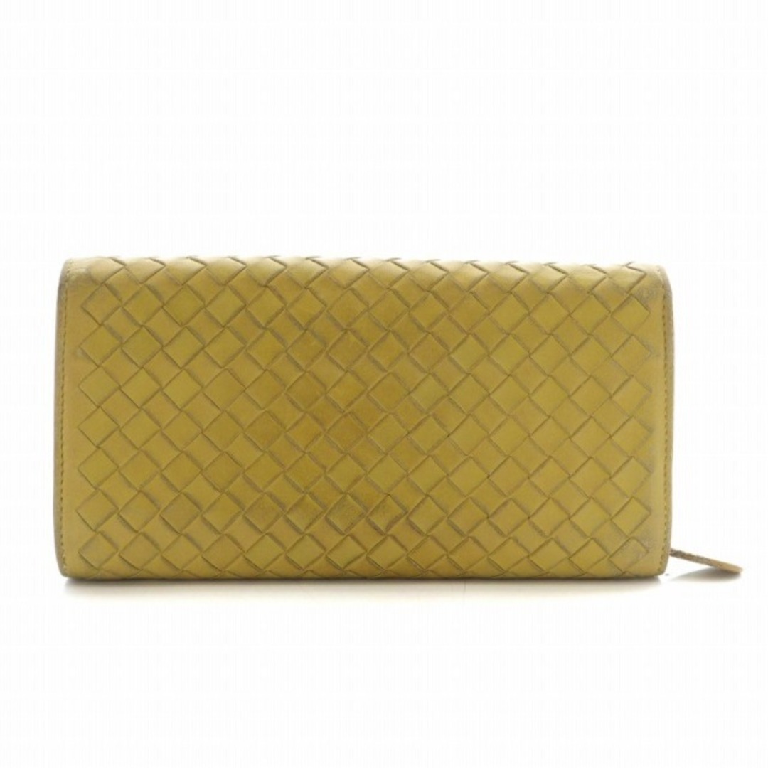BOTTEGA VENETA イントレチャート 長財布 2つ折り レザー BOTTEGA VENETA イントレチャート 長財布 2つ折り レザー
