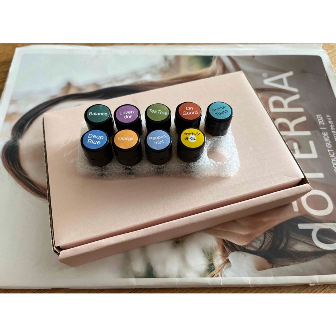 doTERRA - ドテラ アロマタッチ8本とココナッツオイル お試しの doTERRA - ドテラ アロマタッチ8本とココナッツオイル お試しの
