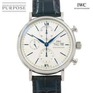 アイダブリューシー(IWC)のIWC ポートフィノ クロノグラフ IW391037 腕時計 デイデイト 自動巻き インターナショナル ウォッチ カンパニー VLP 90248506(腕時計(アナログ))
