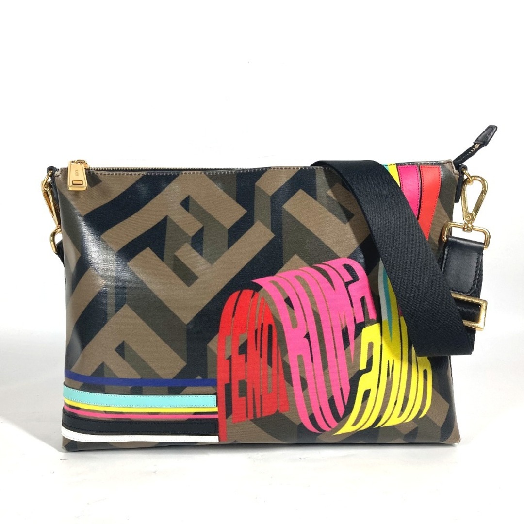 FENDI モン トレゾール マルチカラー ファブリックバッグ どぎつ FENDI モン トレゾール マルチカラー ファブリックバッグ どぎつ