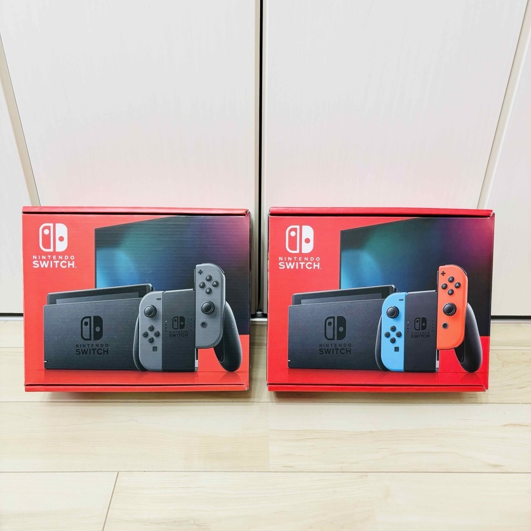 未使用】2台セット Nintendo Switch ニンテンドースイッチ 本体 未使用】2台セット Nintendo Switch ニンテンドースイッチ 本体