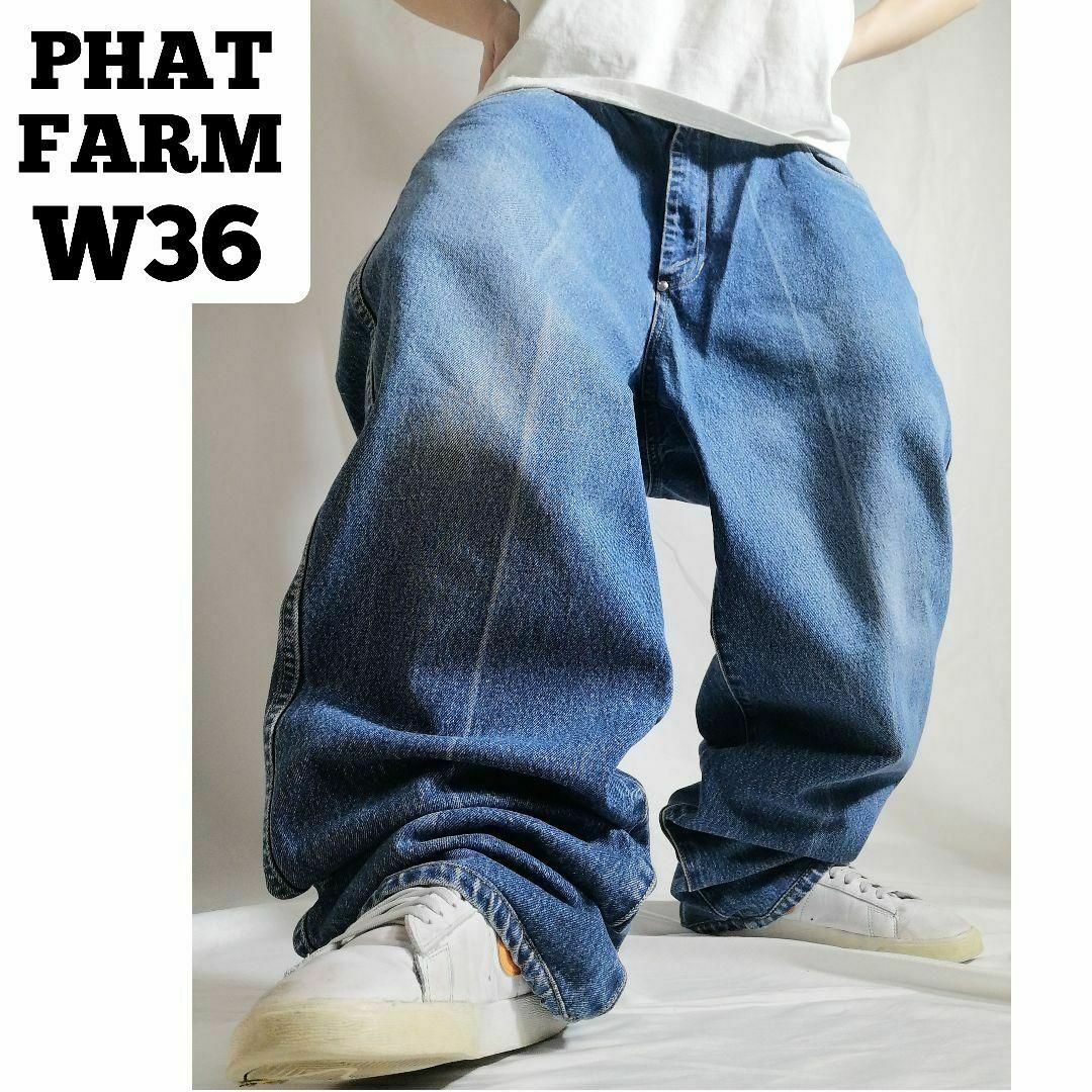 PHATFARM - ファットファーム バギーデニム 極太 ペインター PHATFARM - ファットファーム バギーデニム 極太 ペインター