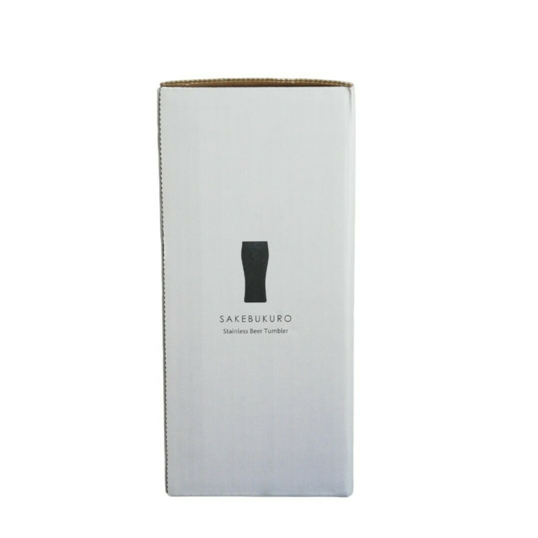 ドウシシャ - 未使用 酒袋タンブラー&ステッカー 420ml 霜降り ドウシシャ - 未使用 酒袋タンブラー&ステッカー 420ml 霜降り