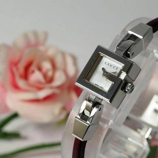 GUCCI - グッチ GUCCI Gミニ シェル バングルウォッチ GUCCI - グッチ GUCCI Gミニ シェル バングルウォッチ