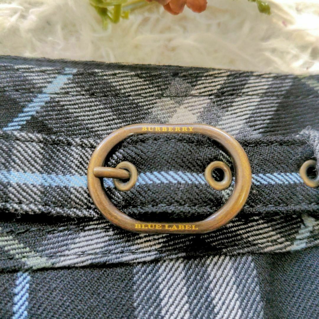 BURBERRY BLUE LABEL - BURBERRY BLUE LABEL チェックプリーツ BURBERRY BLUE LABEL - BURBERRY BLUE LABEL チェックプリーツ