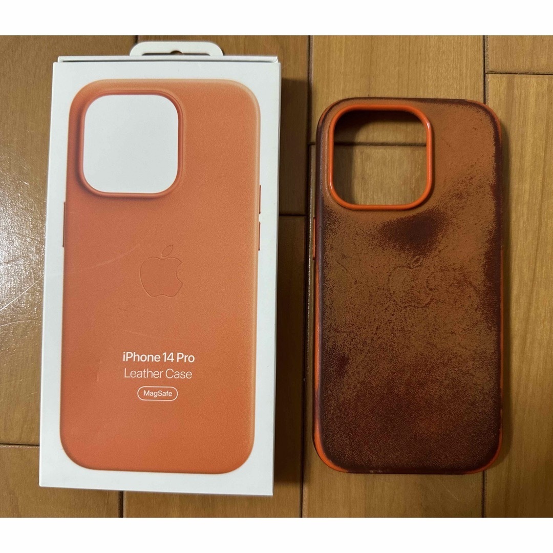 Apple - 純正 iPhone14 Pro レザーケース アイフォン14pro Apple - 純正 iPhone14 Pro レザーケース アイフォン14pro