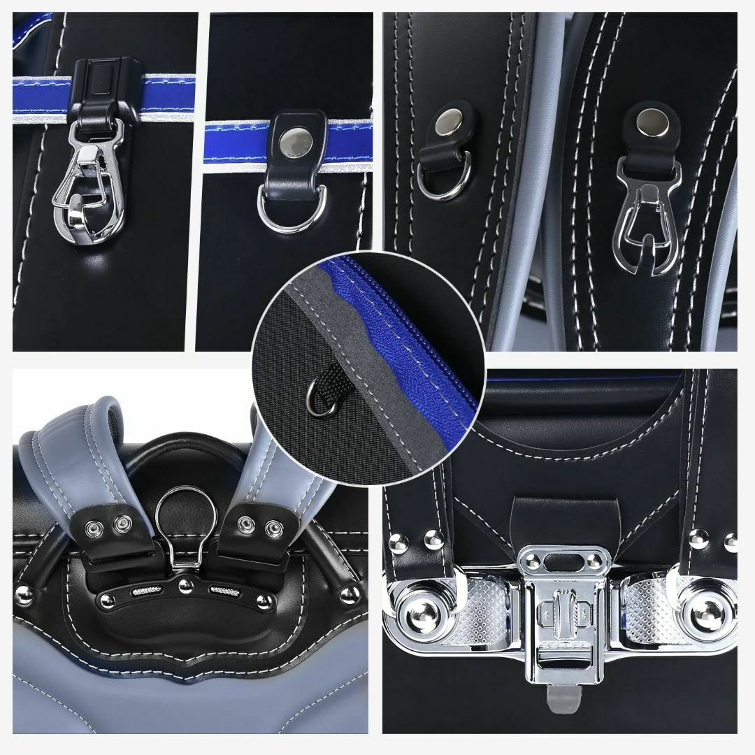 新品】男の子ランドセル イーグルモデル 6年保証 おまけ付 黒/青 新品】男の子ランドセル イーグルモデル 6年保証 おまけ付 黒/青