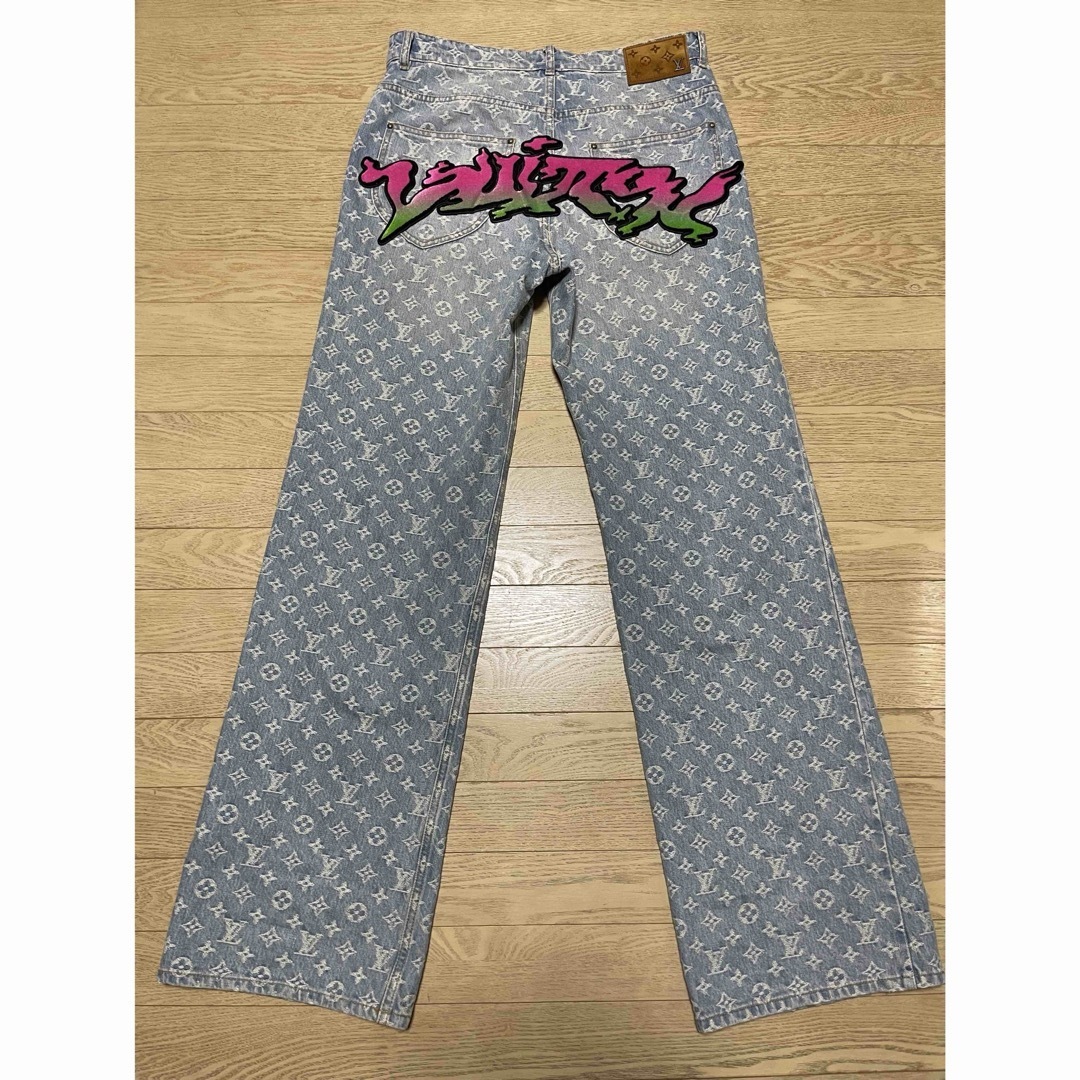 LOUIS VUITTON - Louis Vuitton バギーデニムパンツ 28の通販 by LOUIS VUITTON - Louis Vuitton バギーデニムパンツ 28の通販 by