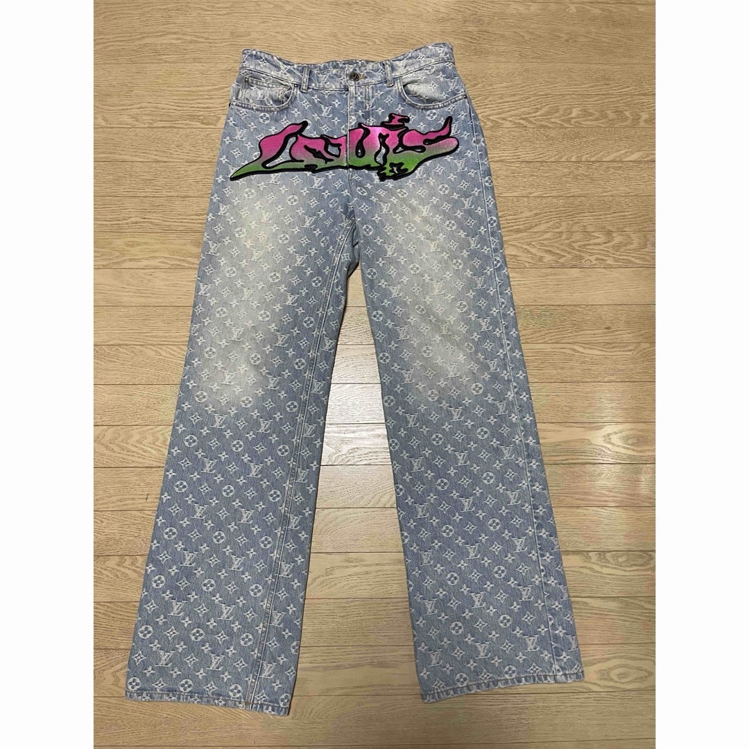 LOUIS VUITTON - Louis Vuitton バギーデニムパンツ 28の通販 by LOUIS VUITTON - Louis Vuitton バギーデニムパンツ 28の通販 by