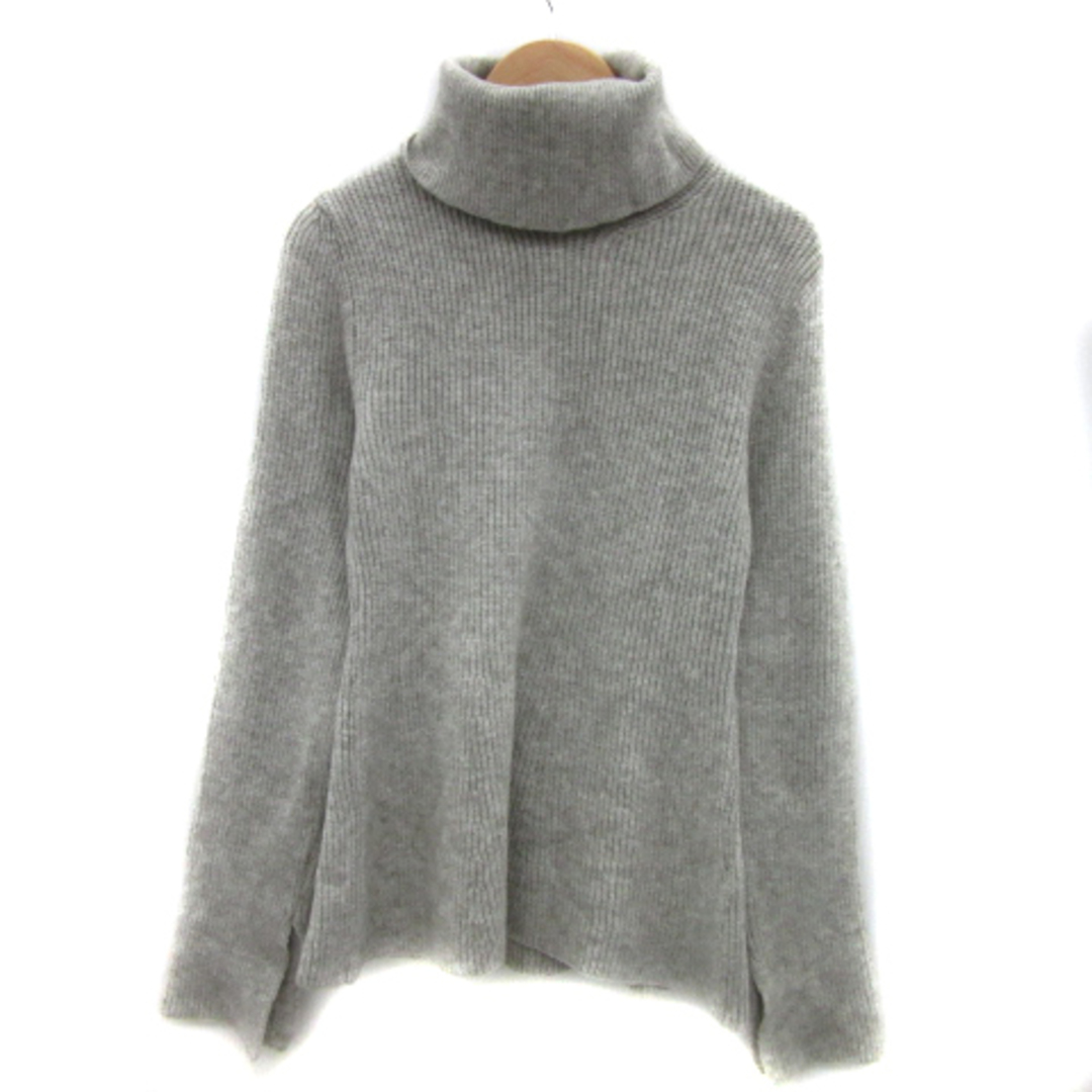 ZARA - ザラ ZARA ニット セーター 長袖 タートルネック 無地 M ZARA - ザラ ZARA ニット セーター 長袖 タートルネック 無地 M