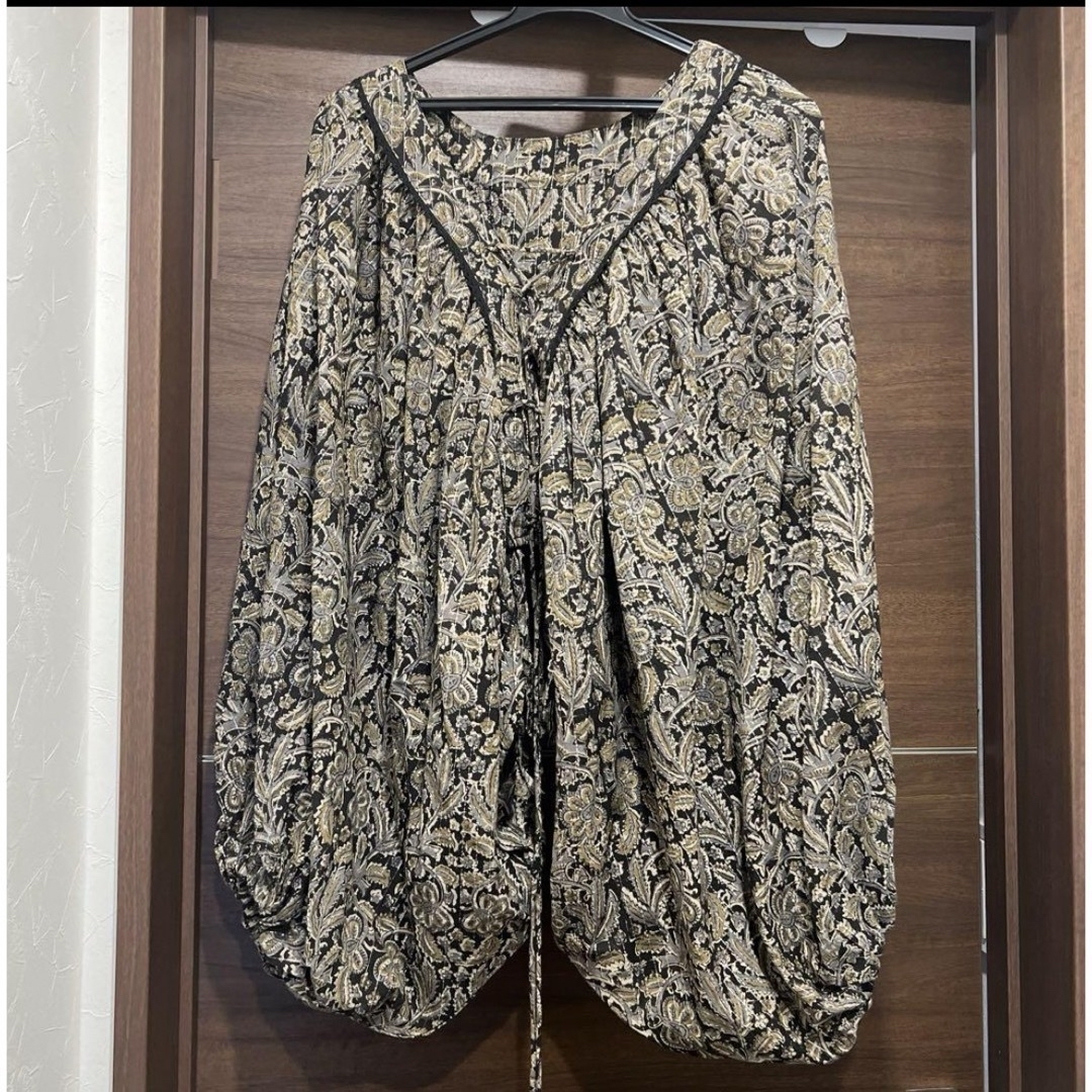 Ameri VINTAGE - Ameri INDIA PRINT TURN OVER BLOUSEの通販 by Ameri VINTAGE - Ameri INDIA PRINT TURN OVER BLOUSEの通販 by