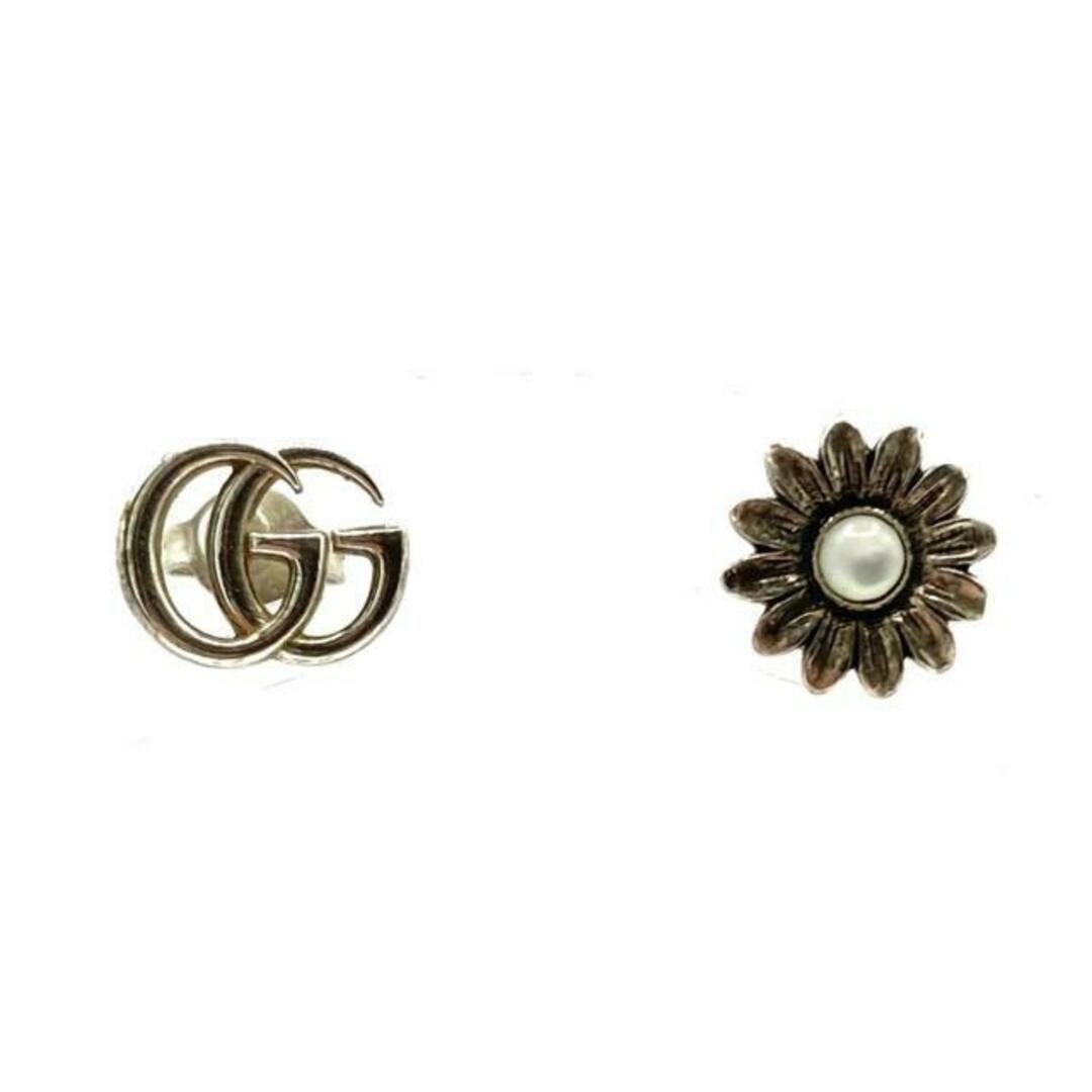 GUCCI - GUCCI(グッチ) ピアス ダブルG フラワースタッズピアス GUCCI - GUCCI(グッチ) ピアス ダブルG フラワースタッズピアス
