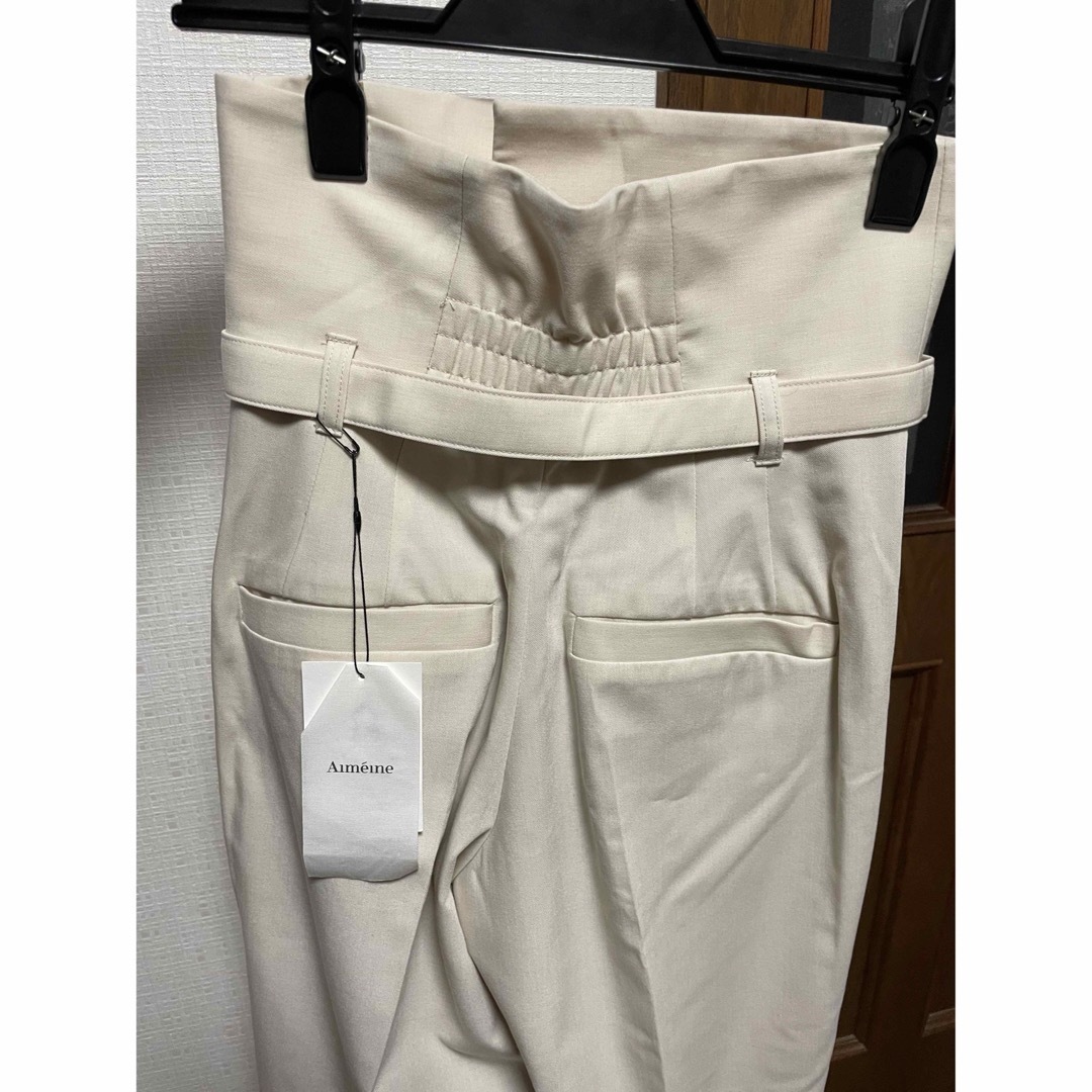 aimeineウエストセミフレアパンツ aimeineウエストセミフレアパンツ