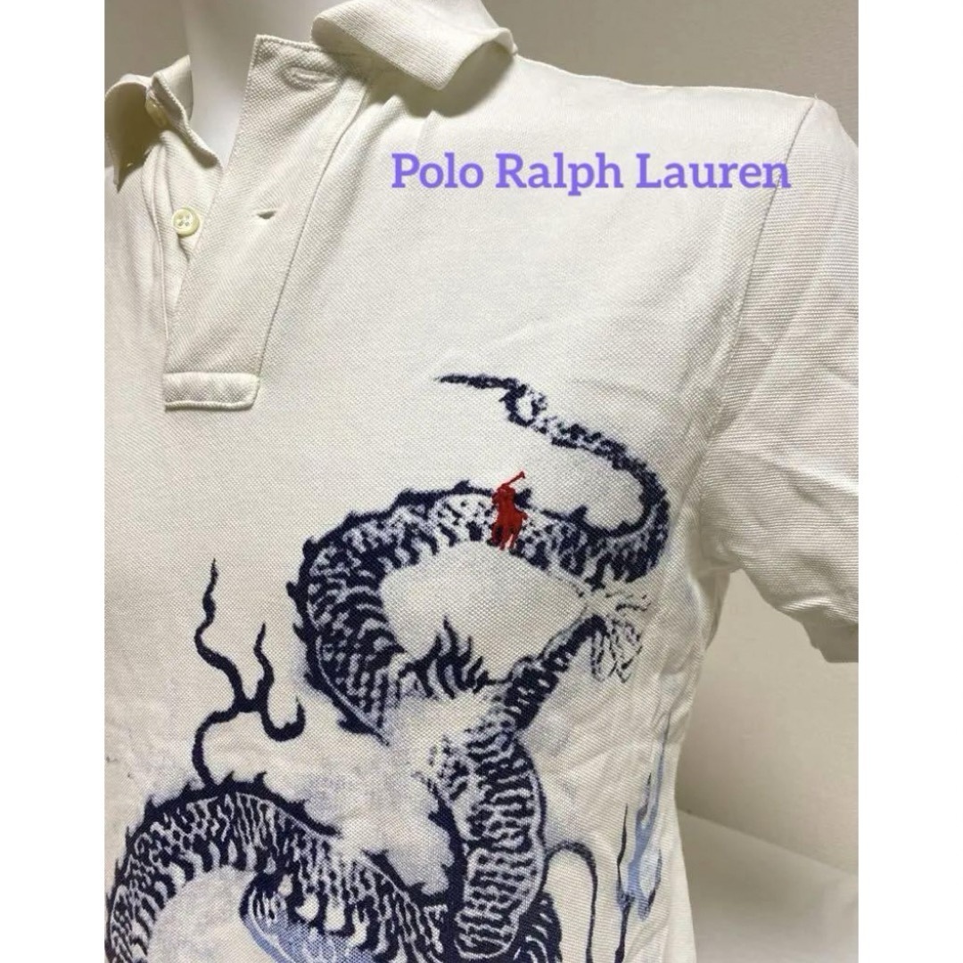 POLO RALPH LAUREN - ラルフローレン 和柄ポロシャツ 龍 POLO RALPH LAUREN - ラルフローレン 和柄ポロシャツ 龍