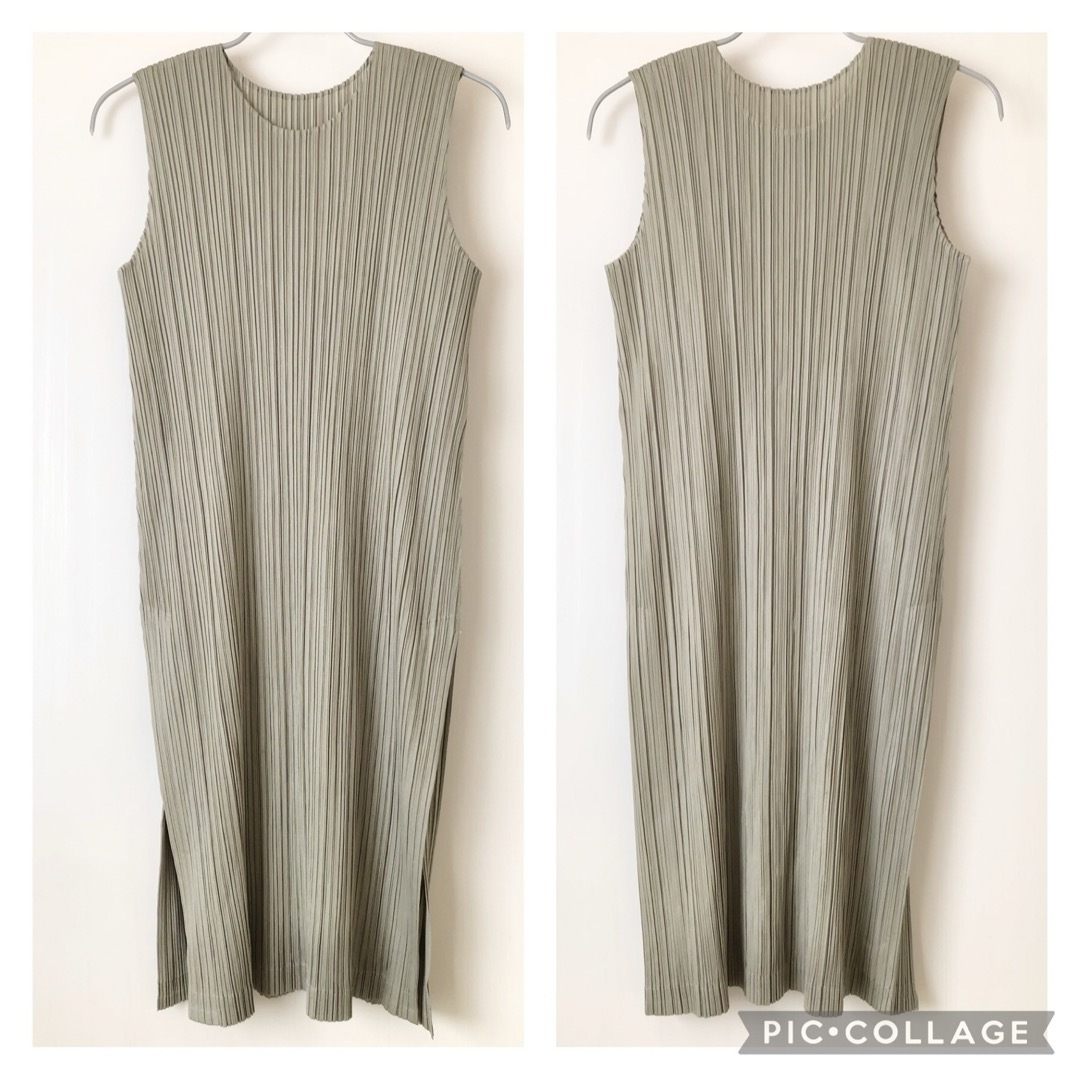 PLEATS PLEASE 2020SS ノースリーブ ワンピース サイズ3 PLEATS PLEASE 2020SS ノースリーブ ワンピース サイズ3