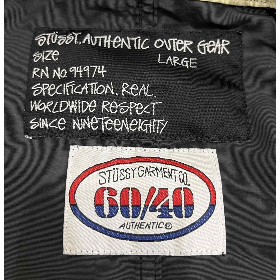 STUSSY ステューシー ナイロンフードジャケット サイズ L STUSSY ステューシー ナイロンフードジャケット サイズ L