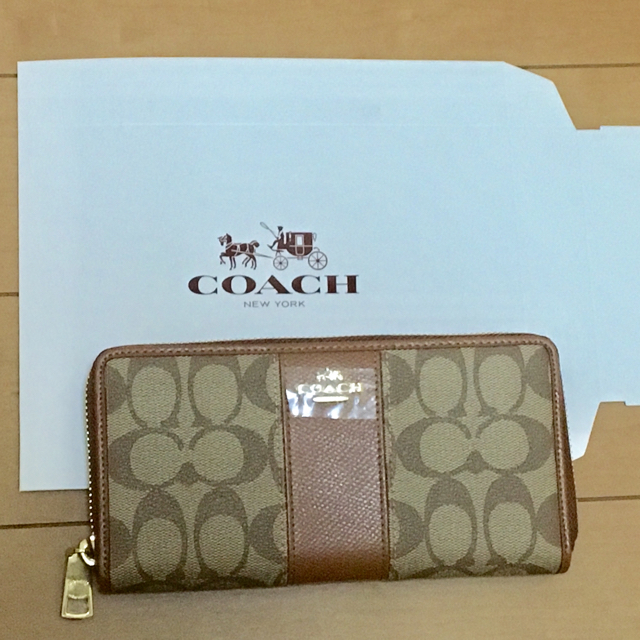 COACH(コーチ)の新品 COACH長財布 レディースのファッション小物(財布)の商品写真