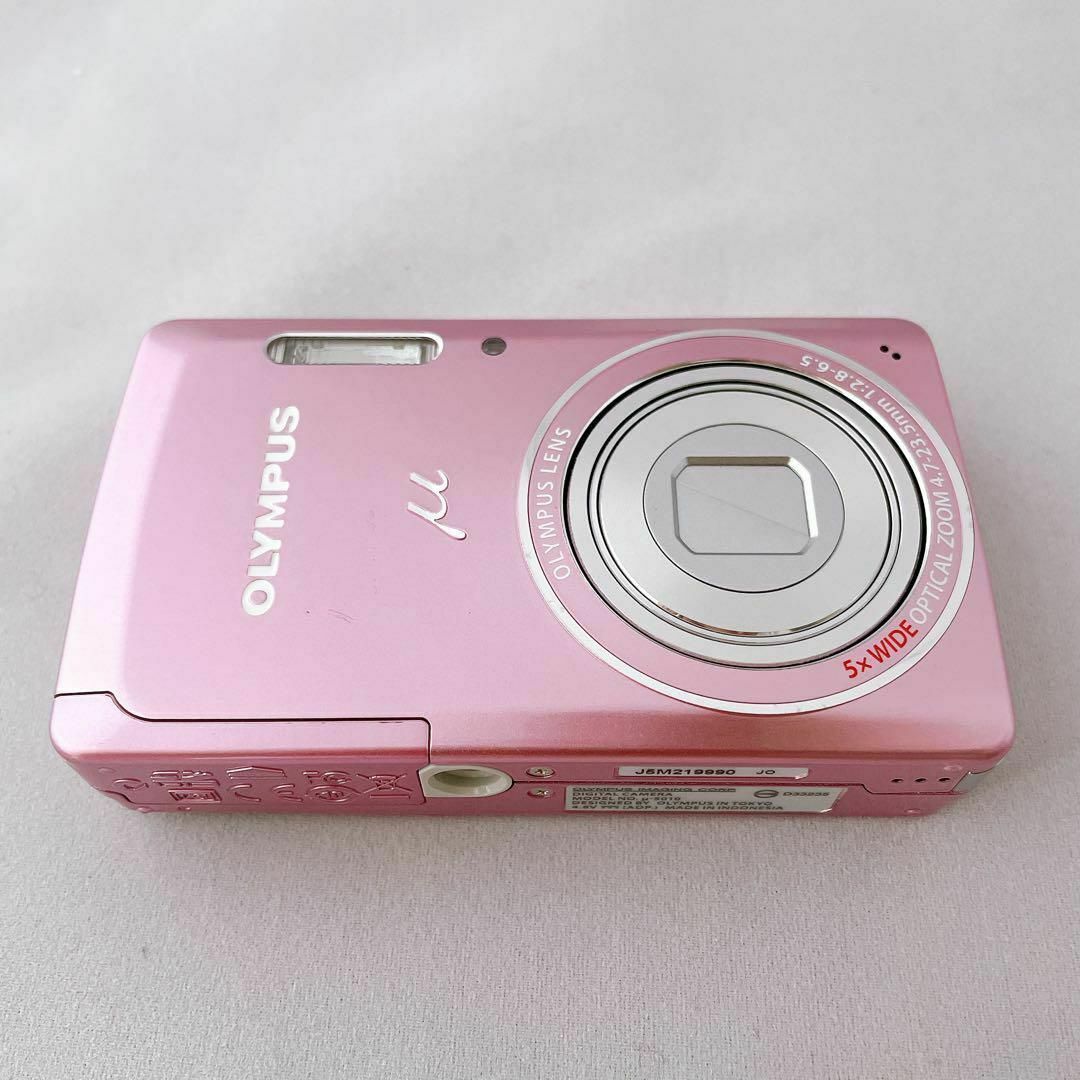 OLYMPUS - 【美品】OLYMPUS μ-5010 ピンク コンパクトデジカメの OLYMPUS - 【美品】OLYMPUS μ-5010 ピンク コンパクトデジカメの