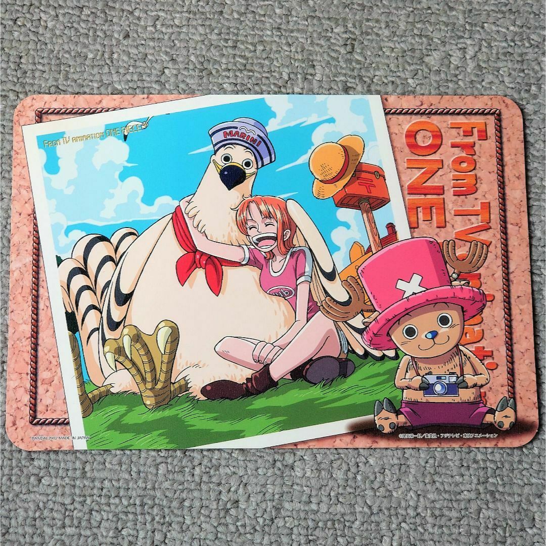 ONE PIECE - ワンピース ジャンボカードダス 1 ナミ ルフィ ゾロ ONE PIECE - ワンピース ジャンボカードダス 1 ナミ ルフィ ゾロ