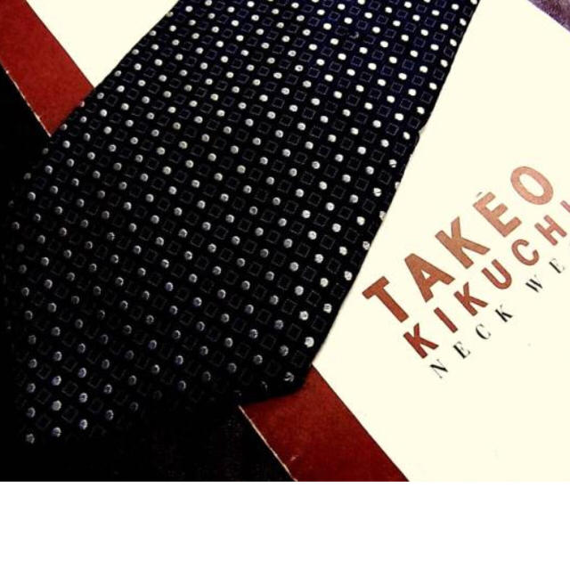 TAKEO KIKUCHI(タケオキクチ)の【タケオキクチ】ブランドネクタイ ※他カラー有値下げok ※同系色定価:約7千円 メンズのファッション小物(ネクタイ)の商品写真