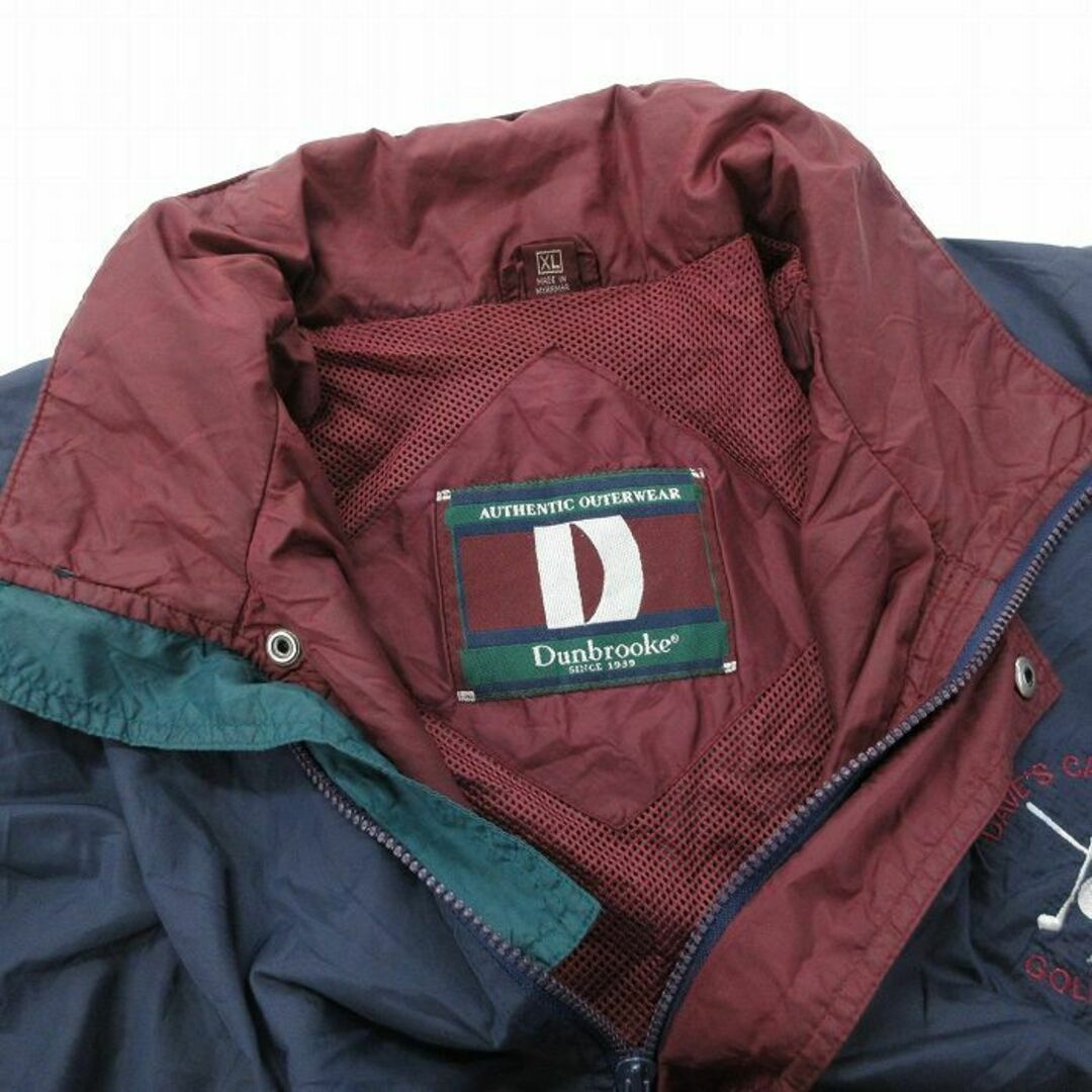 XL☆古着 Dunbrooke 長袖 ナイロン ジャケット メンズ 90年代 XL☆古着 Dunbrooke 長袖 ナイロン ジャケット メンズ 90年代