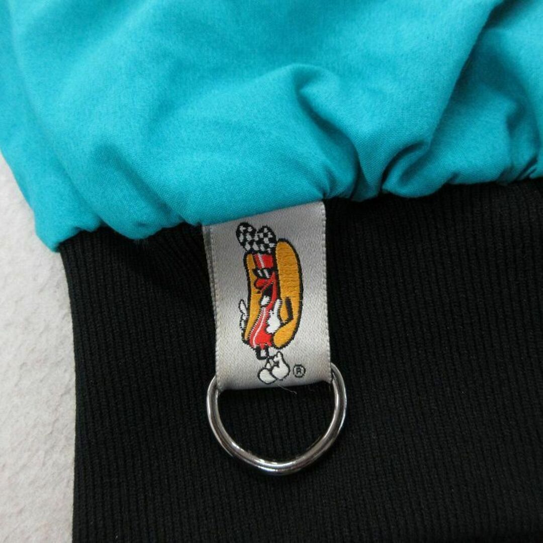 XL☆古着 長袖 ハーフジップ ナイロン ジャケット メンズ ヤシの XL☆古着 長袖 ハーフジップ ナイロン ジャケット メンズ ヤシの
