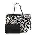 LOUIS VUITTON ルイ ヴィトン LV×UF ネヴァーフルMM トートバッグ ショルダーバッグ 肩掛け ブラック 黒 ホワイト 白 ポーチ付き M45564