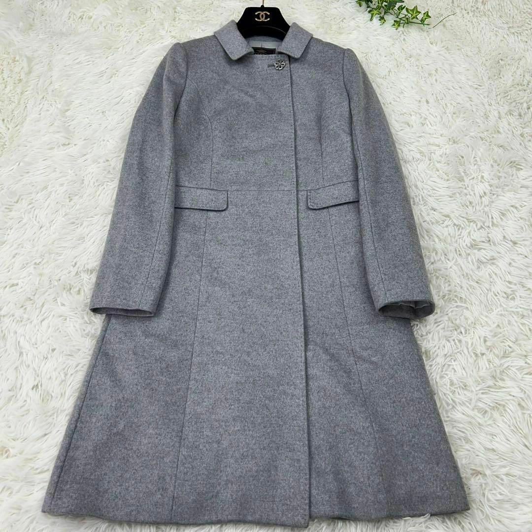TOCCA - C193 トッカ TOCCA レディース ロングコート グレー TOCCA - C193 トッカ TOCCA レディース ロングコート グレー