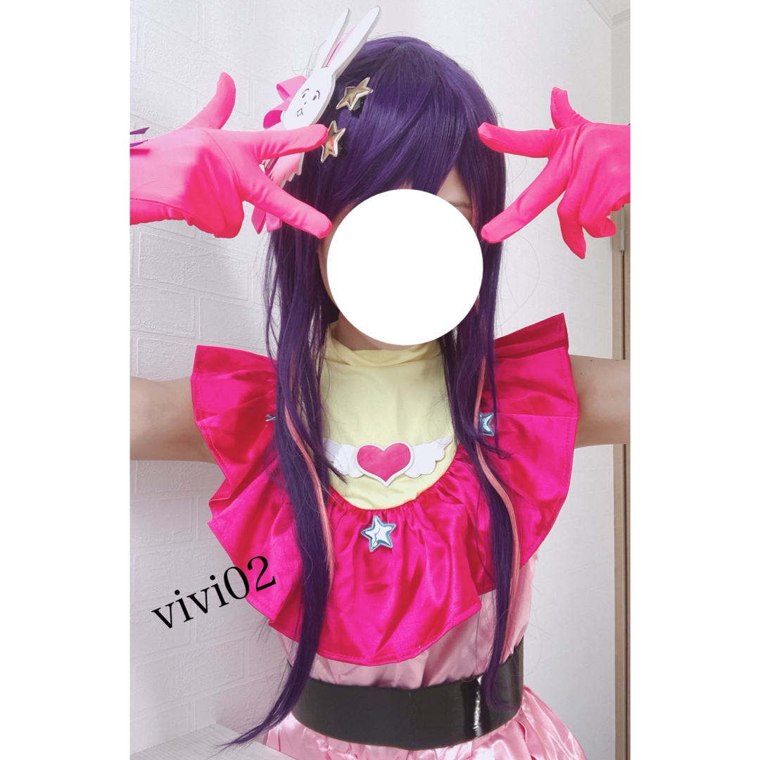 星野アイ☆推しの子☆コスプレ衣装☆M☆フルセット☆ウィッグ 星野アイ☆推しの子☆コスプレ衣装☆M☆フルセット☆ウィッグ