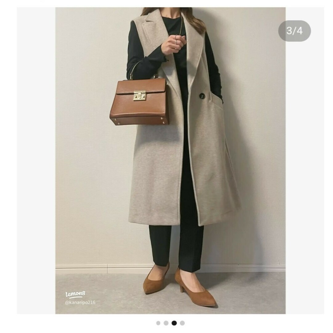ZARA - ZARA ロングジレ ロングベストの通販 by エム♡'s shop ZARA - ZARA ロングジレ ロングベストの通販 by エム♡'s shop