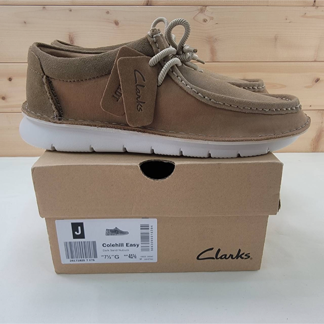 Clarks - クラークス コールヒルイージー ダークサンド ヌバック Clarks - クラークス コールヒルイージー ダークサンド ヌバック