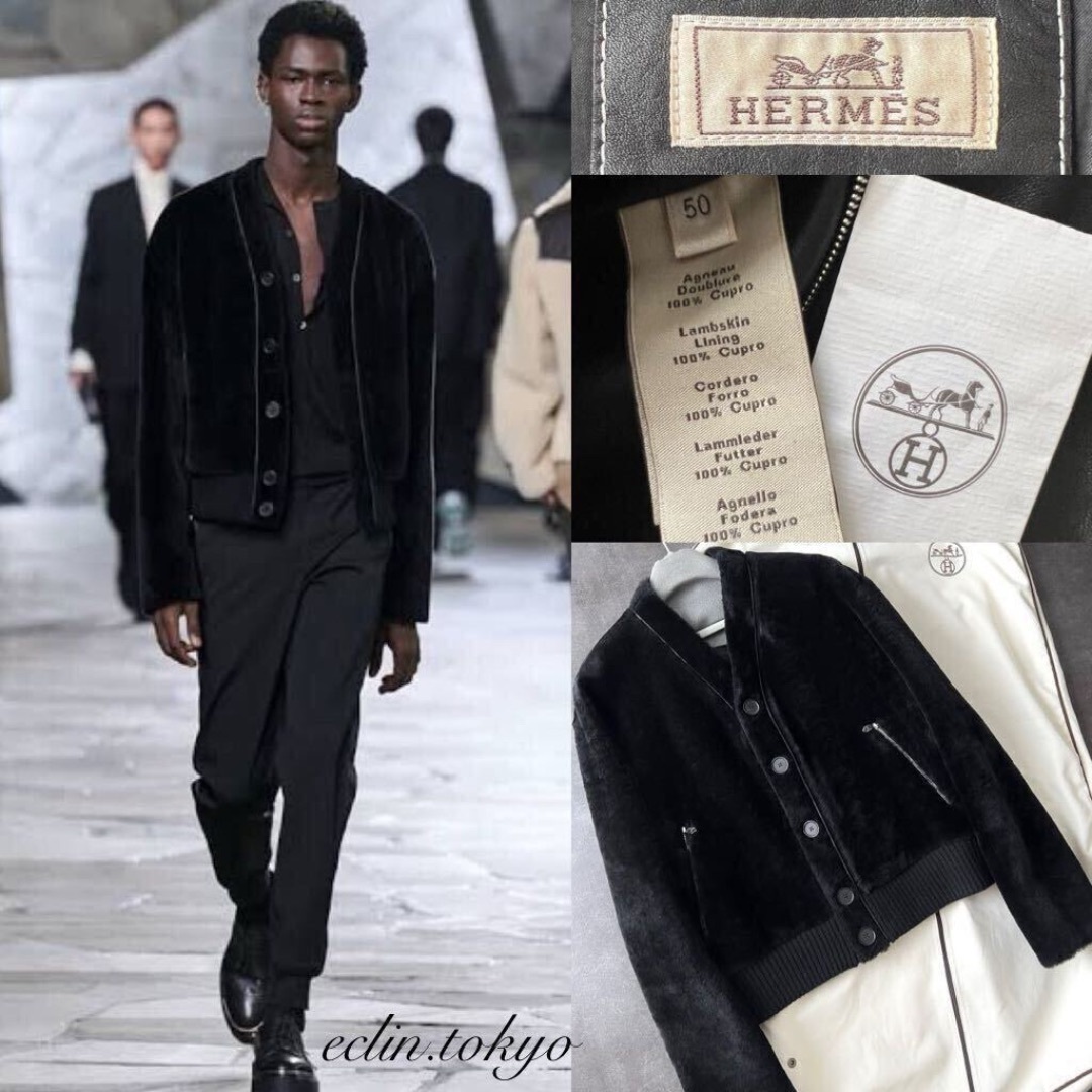 HERMES - HERMES 2023AW 定価170万 カーディガン ジャケット HERMES - HERMES 2023AW 定価170万 カーディガン ジャケット
